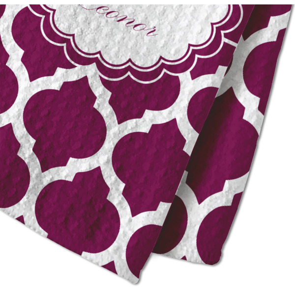 Custom Design - Waffle Weave Towel - Closeup of Material Image