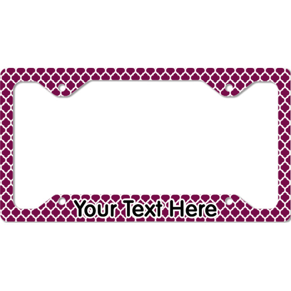 Custom Design - License Plate Frame - Style C