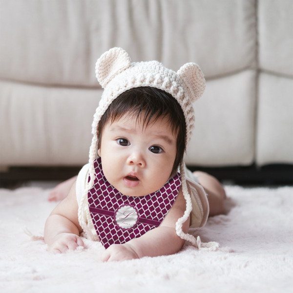 Custom Design - Bandana Bib - (Lifestyle 2 girl)