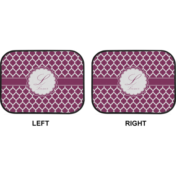 Custom Design - Car Floor Mats (Back Seat) (Approval)