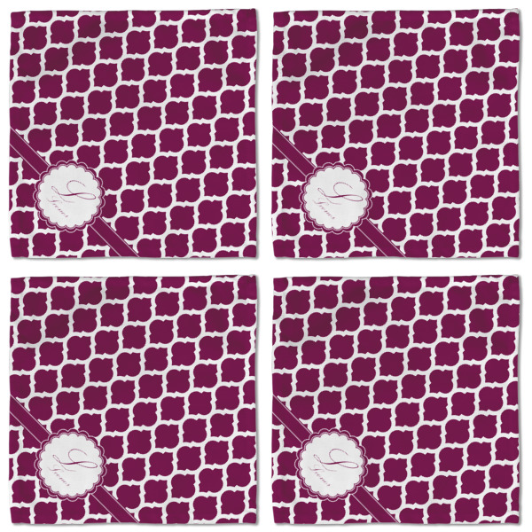 Custom Design - Cloth Napkins - Personalized Lunch (APPROVAL) Set of 4