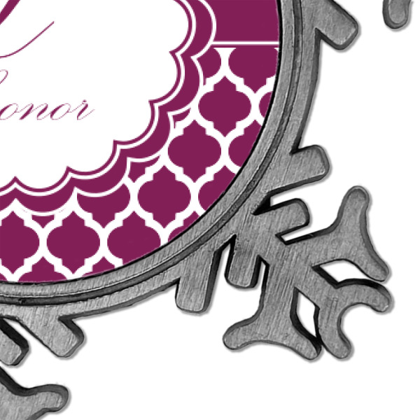 Custom Design - Vintage Snowflake - Detail