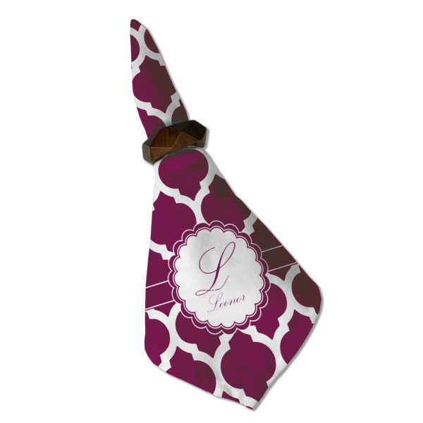 Custom Design - Cloth Napkins - Personalized Dinner (Folded in Ring) (MAIN)