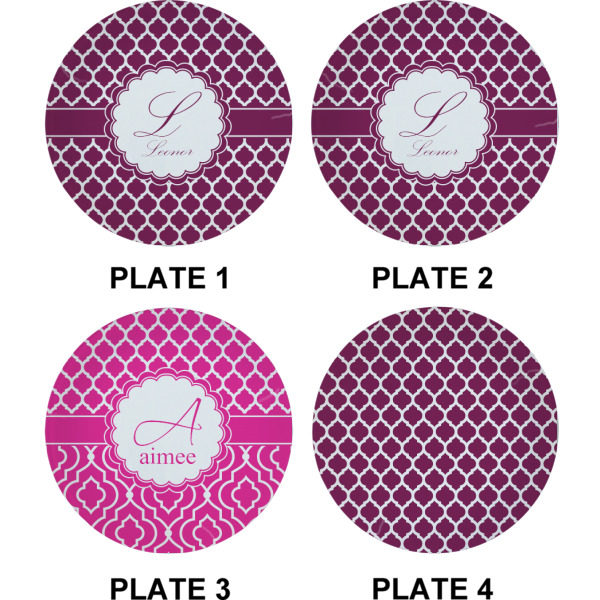 Custom Design - Set of Appetizer / Dessert Plates (Approval)