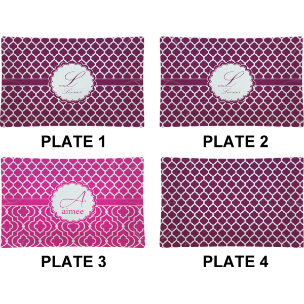 Custom Design - Set of Rectangular Dinner Plates (Approval)