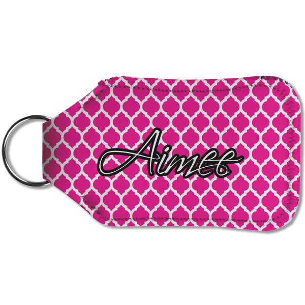 Custom Design - Sanitizer Holder Keychain - Small (Back)