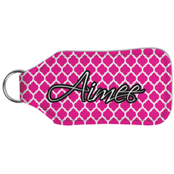 Custom Design - Sanitizer Holder Keychain - Large (Back)