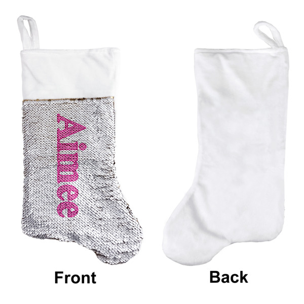 Custom Design - Sequin Stocking - Approval
