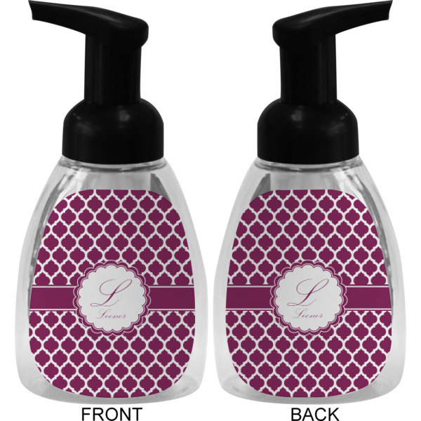 Custom Design - Foam Soap Bottle - Black - Front & Back