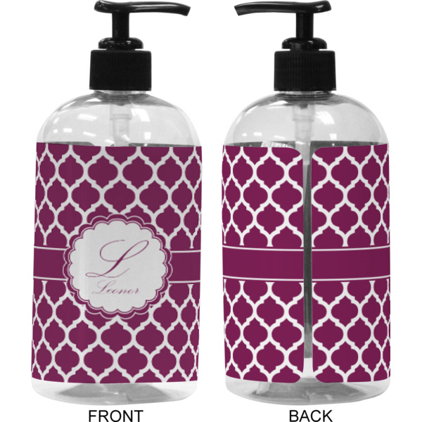 Custom Design - 16 oz Plastic Liquid Dispenser (Approval) - Black