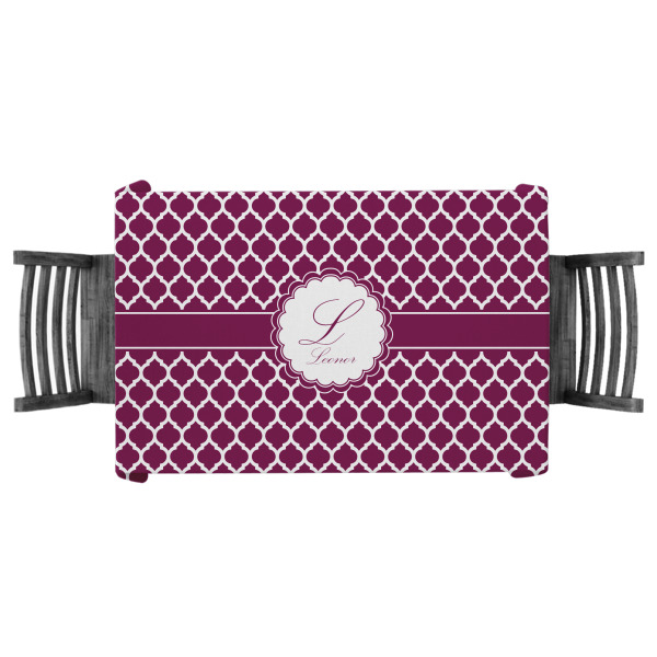 Custom Moroccan Tablecloth - 58"x58" (Personalized)