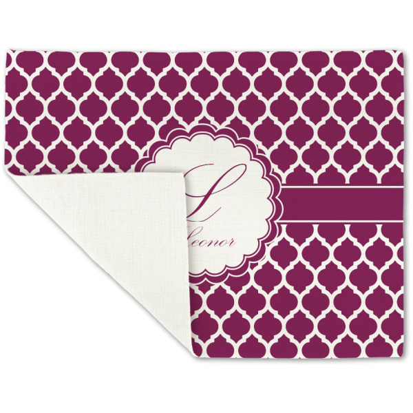 Custom Design - Linen Placemat - Folded Corner (single side)