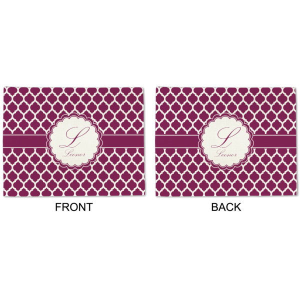 Custom Design - Linen Placemat - APPROVAL (double sided)