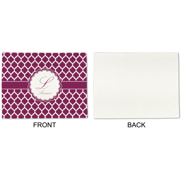 Custom Design - Linen Placemat - APPROVAL Single (single sided)