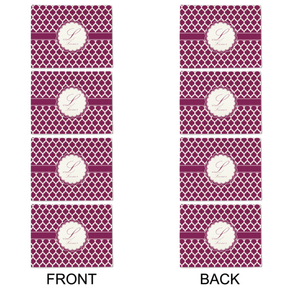 Custom Design - Linen Placemat - Double Sided - Approval - Set of 4