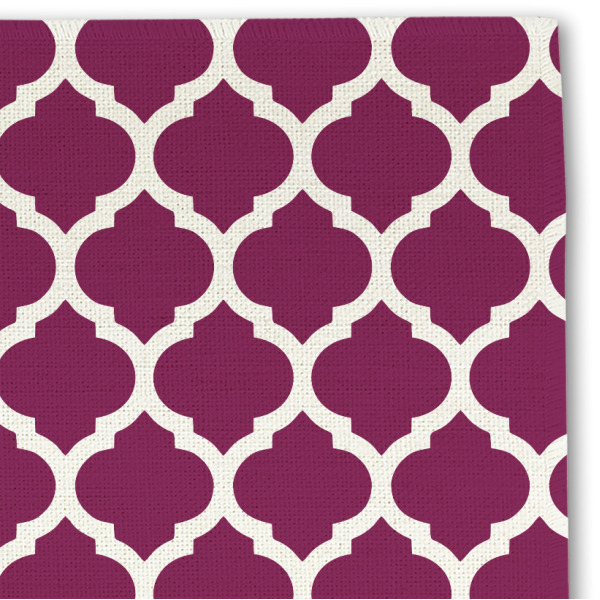 Custom Design - Linen Placemat - Detail