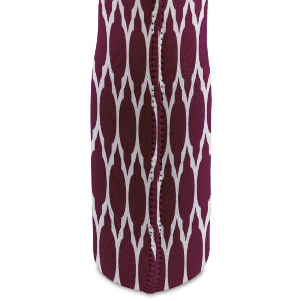 Custom Design - Double Wine Tote - Side Closeup