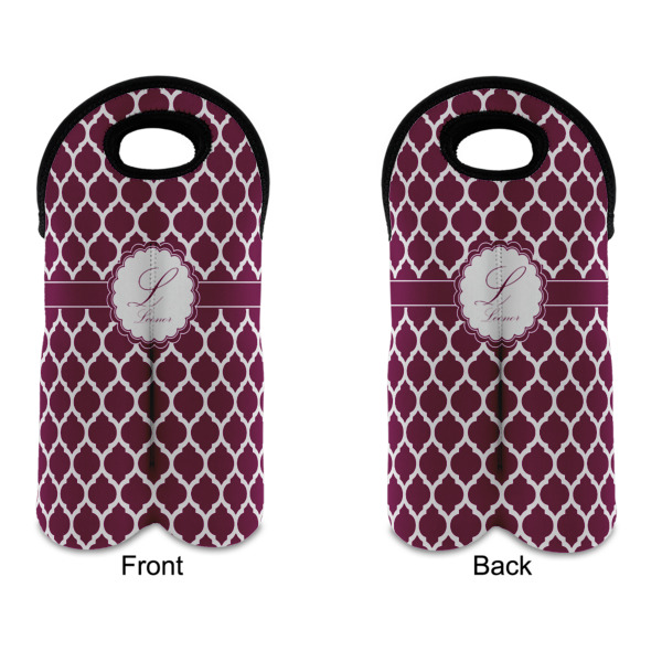 Custom Design - Double Wine Tote - Front & Back