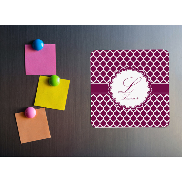 Custom Design - Square Fridge Magnet - LIFESTYLE