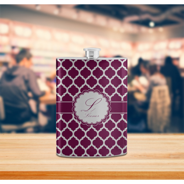 Custom Design - Stainless Steel Flask - LIFESTYLE 2