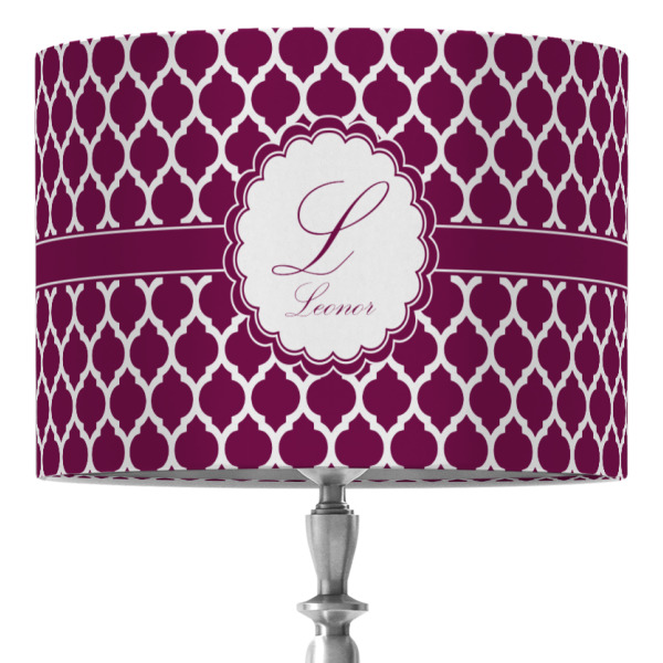 Custom Moroccan 16" Drum Lamp Shade - Fabric (Personalized)