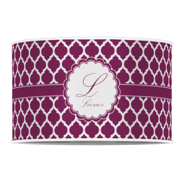 Custom Design - 12" Drum Lampshade - FRONT (Poly Film)