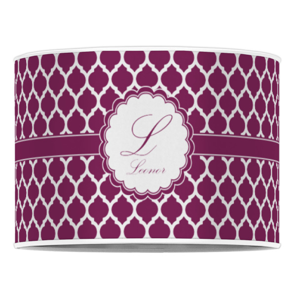 Custom Design - 16" Drum Lampshade - Front (Poly Film)