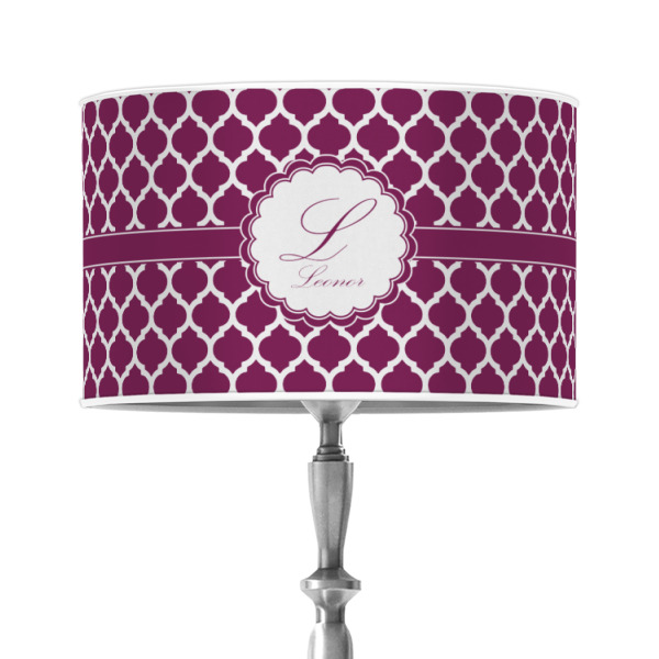 Custom Moroccan 12" Drum Lamp Shade - Poly-film (Personalized)