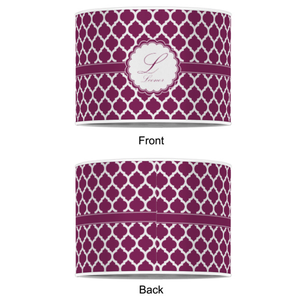 Custom Design - 8" Drum Lampshade - APPROVAL (Poly Film)