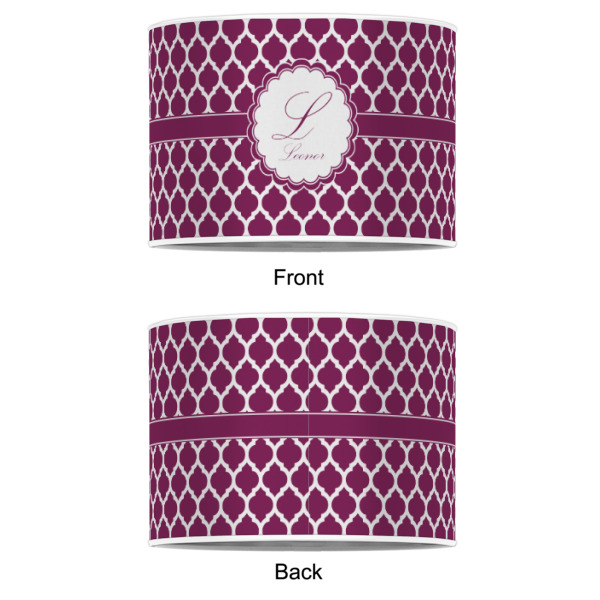Custom Design - 16" Drum Lampshade - Approval (Poly Film)