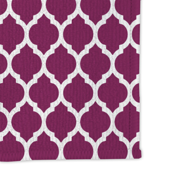 Custom Design - Microfiber Dish Rag - DETAIL