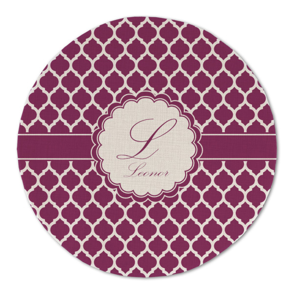 Custom Design - Round Linen Placemats - FRONT (Double Sided)