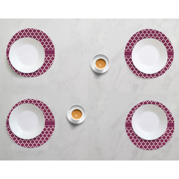 Custom Design - Round Linen Placemats - LIFESTYLE (set of 4)