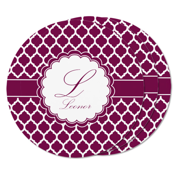 Custom Design - Round Fridge Magnet - THREE