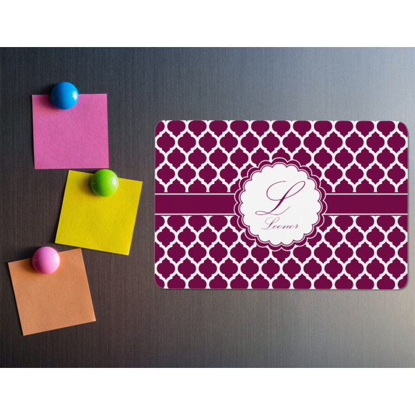Custom Design - Rectangular Fridge Magnet - LIFESTYLE