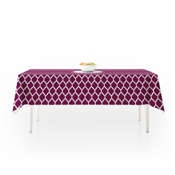 Custom Design - Tablecloths (58"x102") - LIFESTYLE (side view)