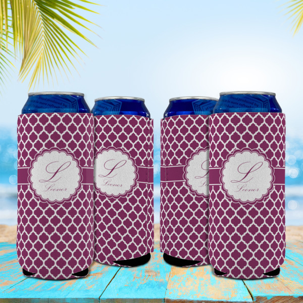 Custom Design - Can Cooler - 16oz - Set of 4 - In Context