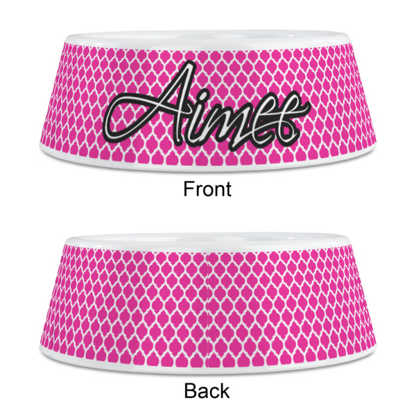 Custom Design - Plastic Pet Bowls - Medium - Approval