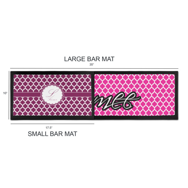 Custom Design - Bar Mats - Sizing Chart