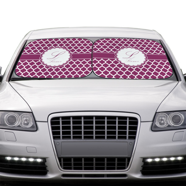 Custom Design - Car Sun Shades - IN CONTEXT