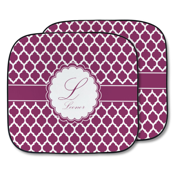 Custom Moroccan Car Sun Shade - Two Piece (Personalized)