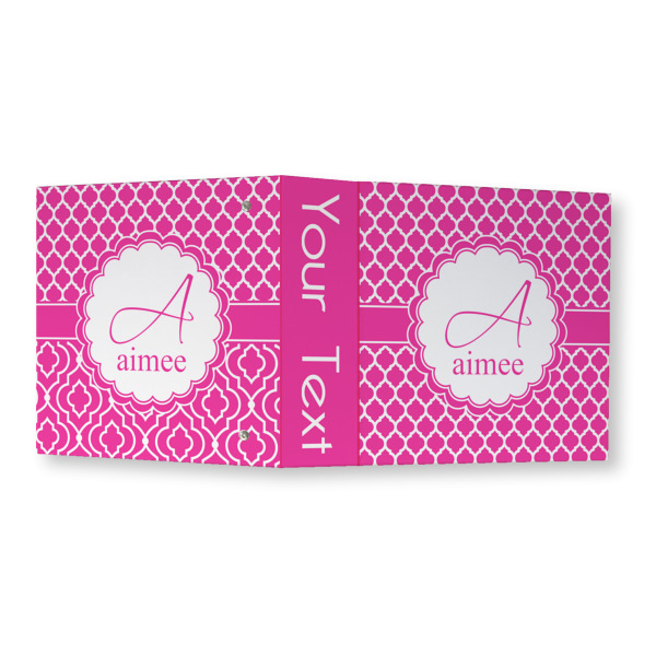 Custom Design - 3 Ring Binders - Full Wrap - 3" - Open Outside