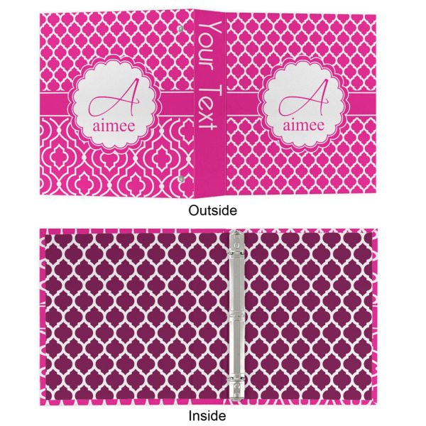 Custom Design - 3 Ring Binders - Full Wrap - 1" - Approval