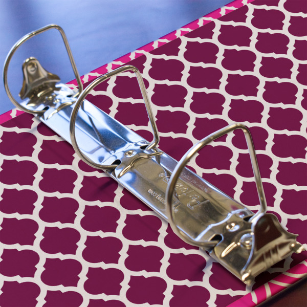 Custom Design - 3 Ring Binders - Full Wrap - 2" - Detail