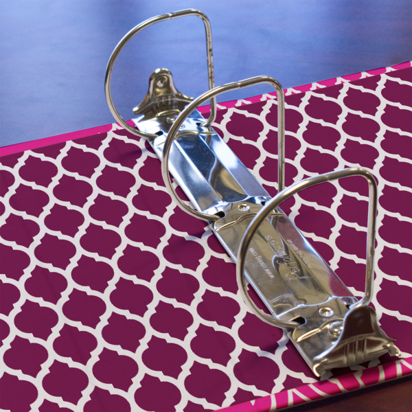 Custom Design - 3 Ring Binders - Full Wrap - 3" - Detail