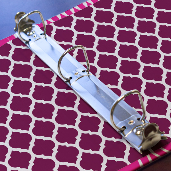 Custom Design - 3 Ring Binders - Full Wrap - 1" - Detail