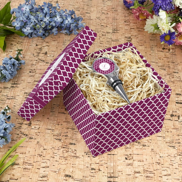 Custom Design - Gift Boxes with Lid - Canvas Wrapped - Medium - In Context