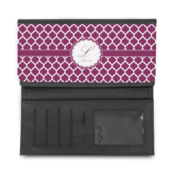 Custom Design - Ladies Wallet - Half Way Open