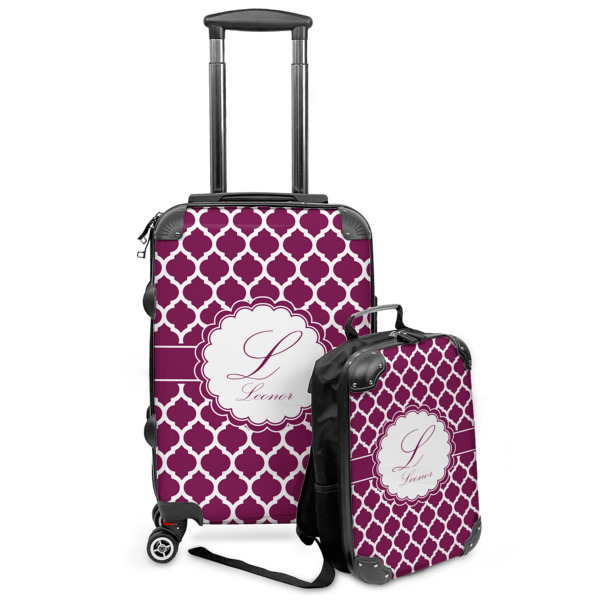 Custom Moroccan Kids 2-Piece Luggage Set - Suitcase & Backpack (Personalized)