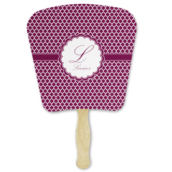 Custom Moroccan Paper Fan (Personalized)